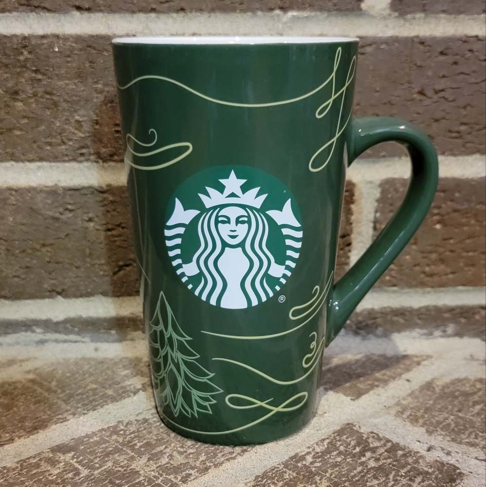 Starbucks 2020 Holiday Christmas Tree 16oz Green‎ Mug New